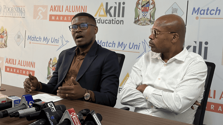 Felician Chizelema, Akili Education managing director, discusses the Akili Alumni Marathon's global impact and educational mission