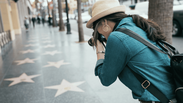 Hollywood walk of fame