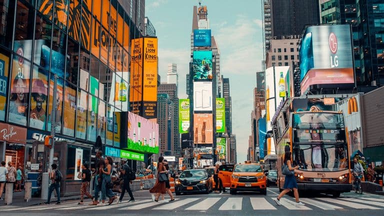 Broadway and Holiday Events Draw Crowds in New York City