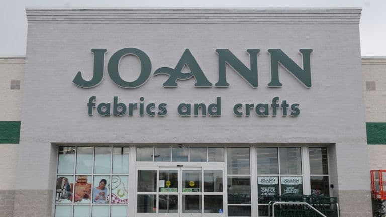 Big discounts at joann stores before closing sales
