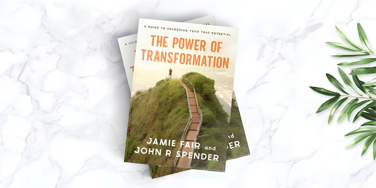 Cover of The Power of Transformation by Jamie Fair and John R. Spender on a marble surface.