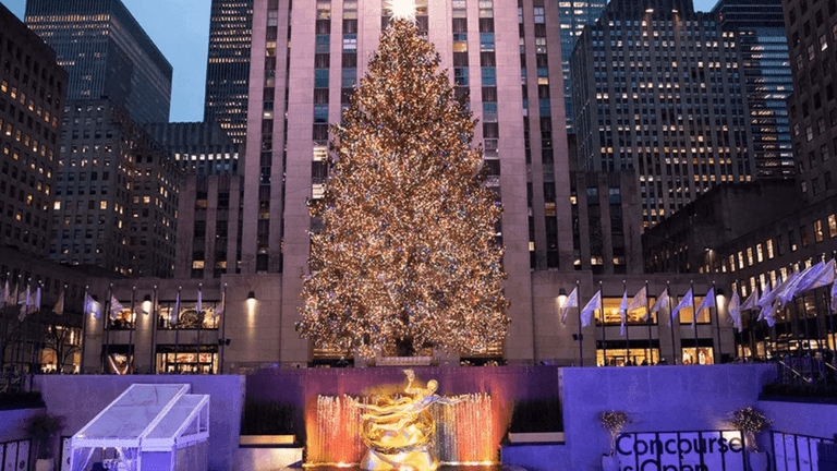New York City Rings in the Holidays with Spectacular Light Displays