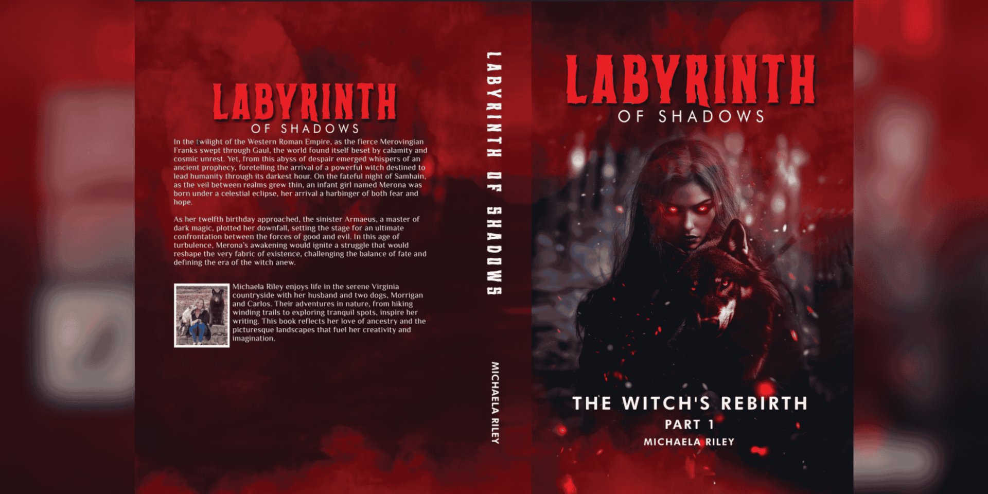 Michaela Riley Unveils “Labyrinth of Shadows: The Witch’s Rebirth Part I” – A Dark Epic Fantasy Set in a Collapsing Roman Empire
