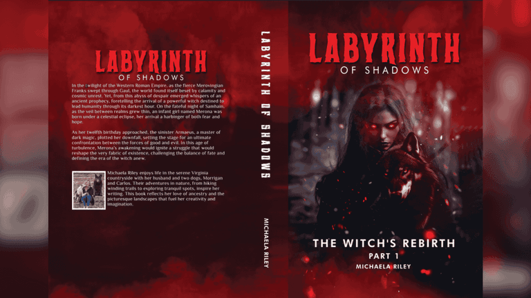Michaela Riley Unveils “Labyrinth of Shadows: The Witch’s Rebirth Part I” – A Dark Epic Fantasy Set in a Collapsing Roman Empire