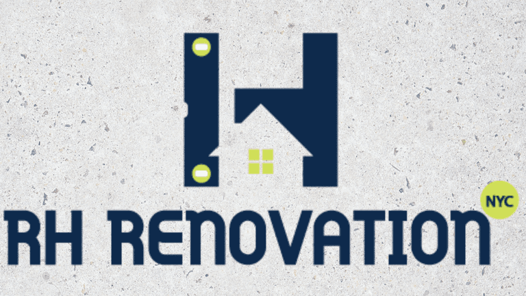 RH Renovation LLC logo with modern design, symbolizing high-quality exterior renovation services and expertise in New York City.