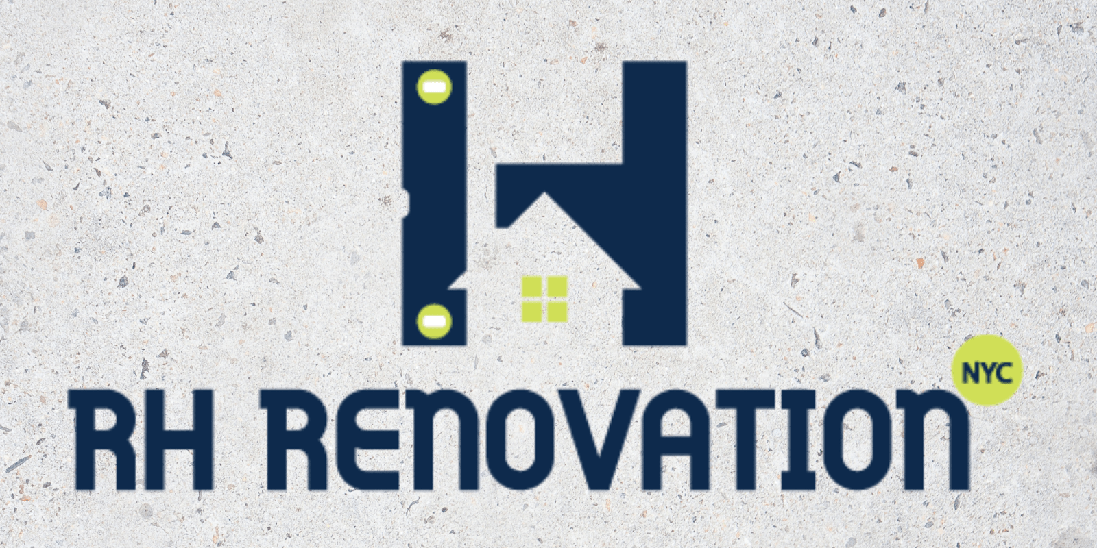 RH Renovation LLC logo with modern design, symbolizing high-quality exterior renovation services and expertise in New York City.