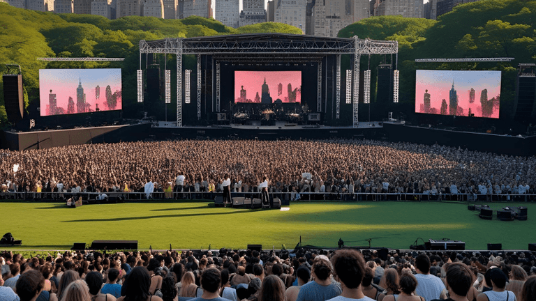 Central Park to Host Largest Ever Outdoor Music Festival in May 2024