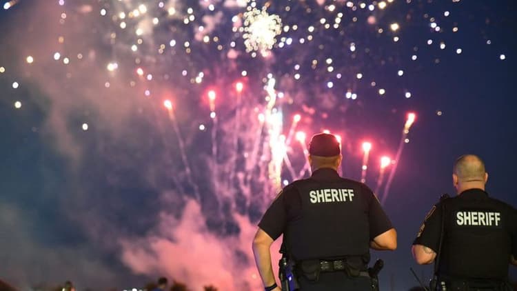 Nassau County Officials Stage Explosive Demonstration to Warn Against Illegal Fireworks