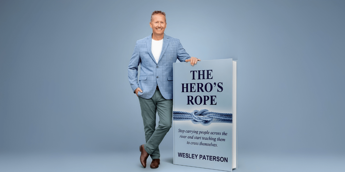 Award-winning consultant Wesley Paterson unveils The Hero's Rope, a bold framework for building resilient, self-reliant teams.