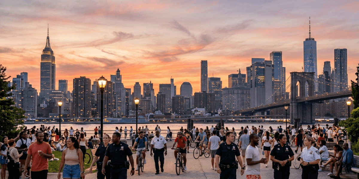 New York City Sees Historic Drop in Major Crime as Officials Expand Summer Safety Strategy