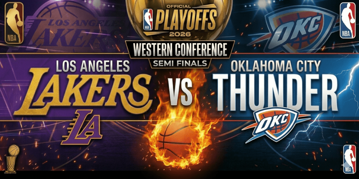 Lakers and Thunder Draw National Attention as NBA Playoff Series Reaches Critical Turning Point