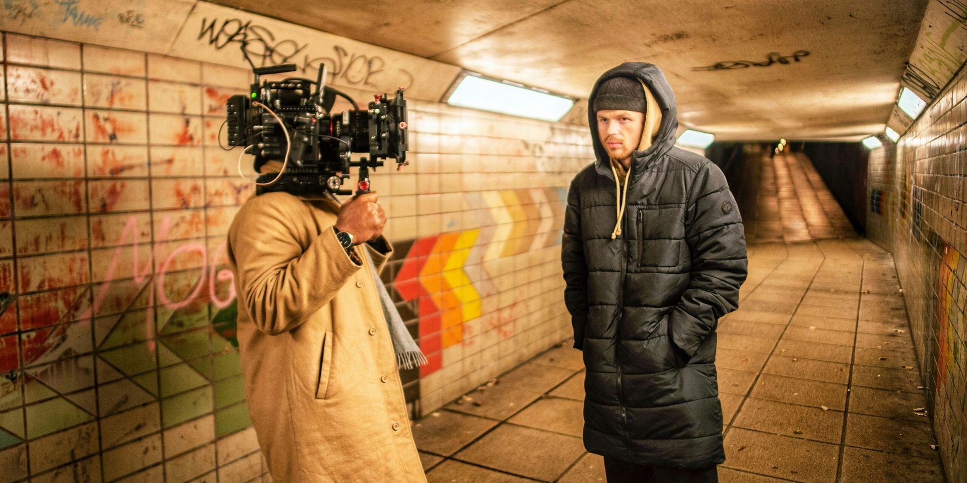 Glen Powell and Edgar Wright Reveal First Look at ‘The Running Man’ Remake