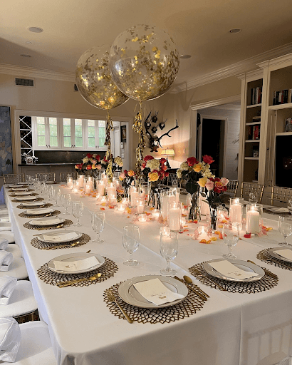 Balancing Elegance and Fun: Balloon Decorations by DFW Flower Wall
