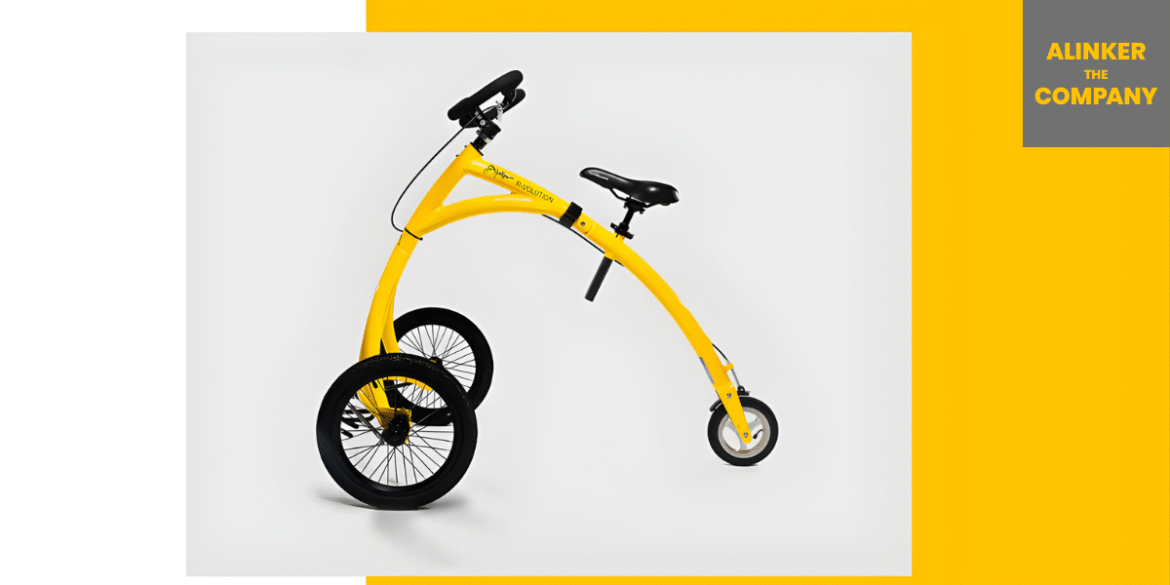 "Alinker walking bike: Empowering mobility, independence, and community with a vibrant, innovative design."