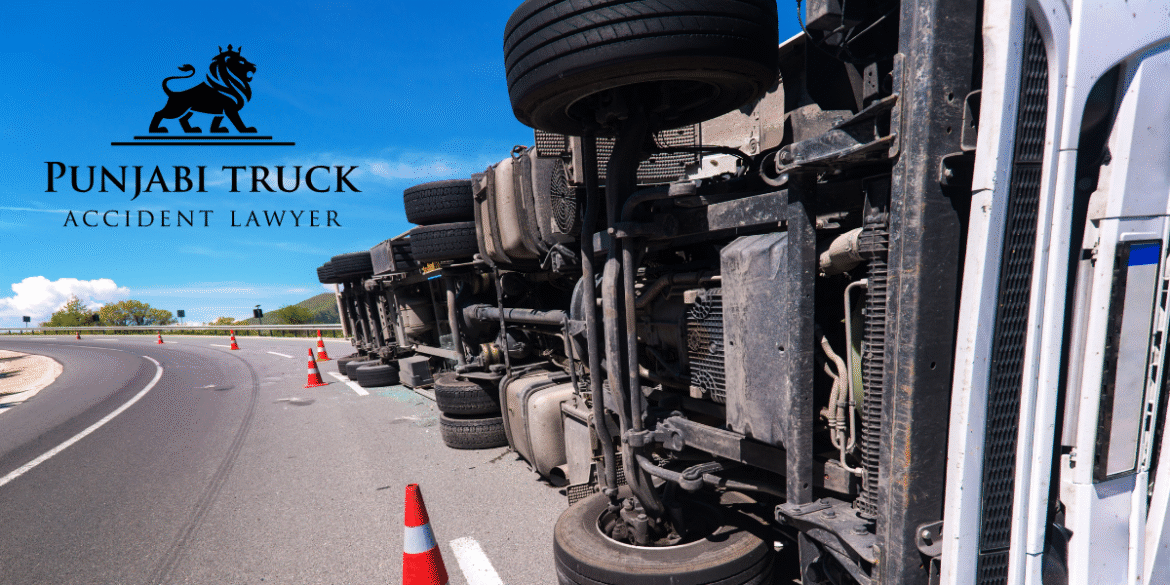 Punjabi Truck Accident Lawyer logo, representing a trusted bilingual law firm dedicated to serving Punjabi-speaking truck accident victims with compassion and expertise.